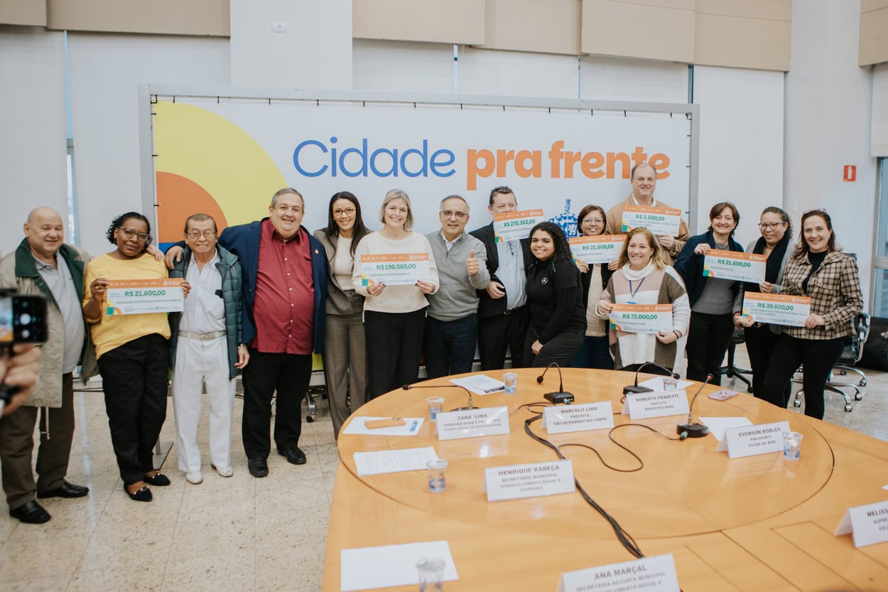 Entidades de SBC recebem R$ 640 mil para projetos voltados à infância e adolescência