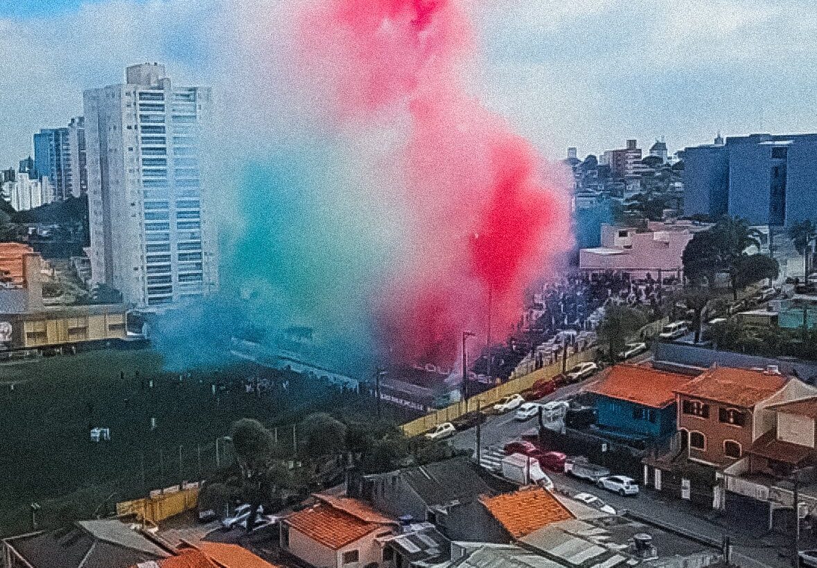 Prefeitura de São Bernardo notifica Liga de Futebol Amador por uso de fogos de artifício. Foto: Divulgação