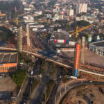 Obras do viaduto estaiado em SBC ultrapassam 90% de execução com fase de concretagem