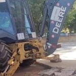 S.Bernardo obras de novo retorno na avenida Kennedy, na altura do viaduto Mamãe Clory