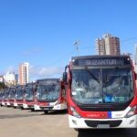 Mauá apresenta 50 novos ônibus para o transporte público municipal