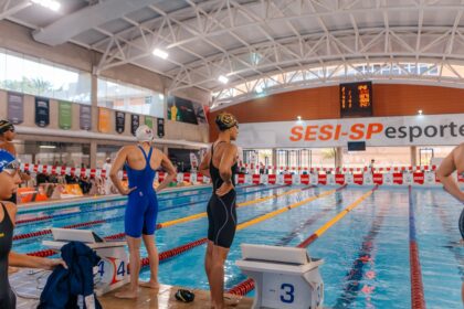 São Bernardo conquista 27 medalhas, sendo 12 de ouro, no 1º dia de disputa da natação nos Jogos Regionais