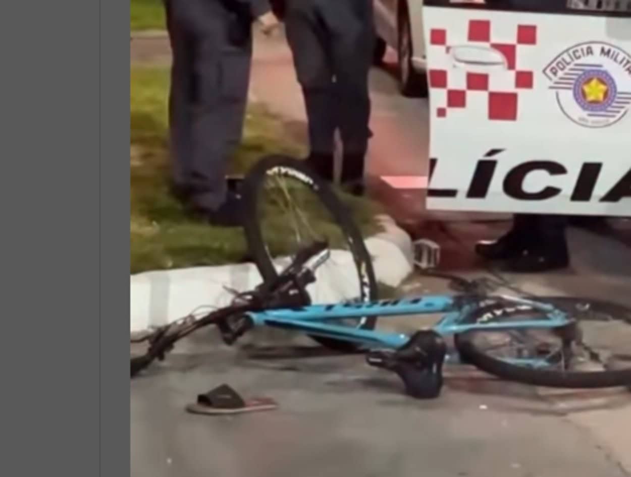 Ciclista perde a vida ao bater em trólebus em Diadema