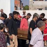 Lucas é sepultado em SBC sob forte comoção e cemitério é pichado com pedido de justiça