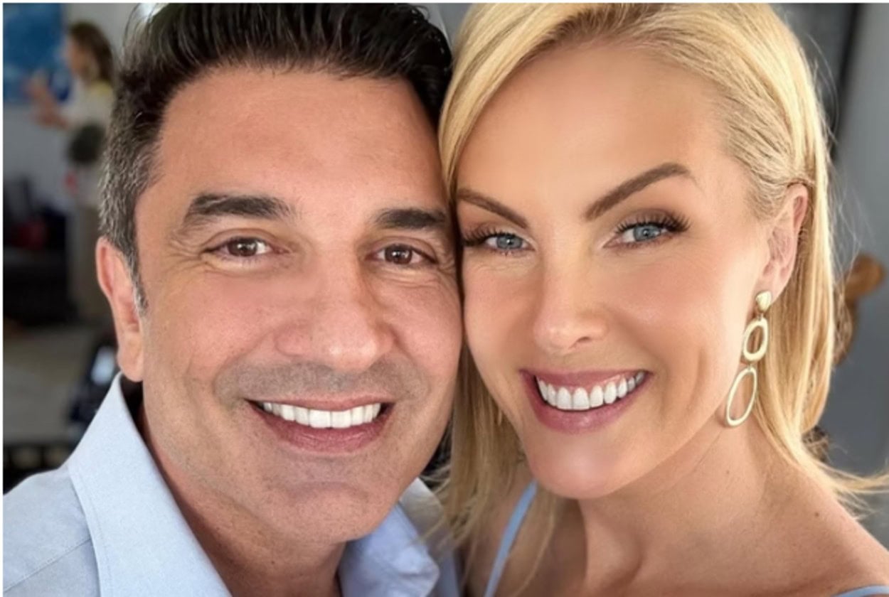 casal Edu Guedes e Ana Hickmann está junto desde janeiro do ano passado, mas só assumiu publicamente o namoro em março