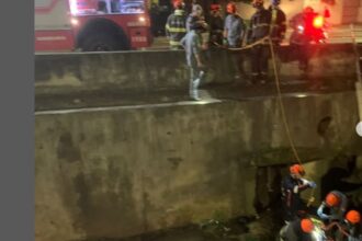 Polícia investiga colisão de motos que causou queda de piloto e garupa em rio de Sto.André
