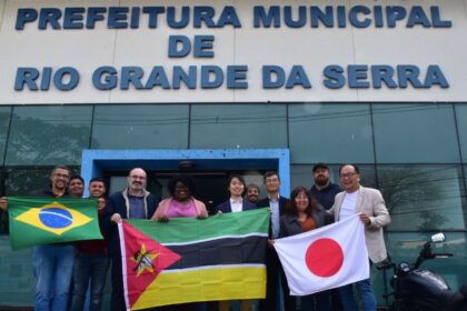 Rio Grande da Serra recebe visita da Agência de Cooperação Internacional do Japão (JICA) para conhecer programa de coleta seletiva inspirado em modelo japonês