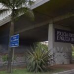 Policial reage a tentativa de roubo e faz disparos contra criminosos no viaduto Luiz Meira, em Santo André