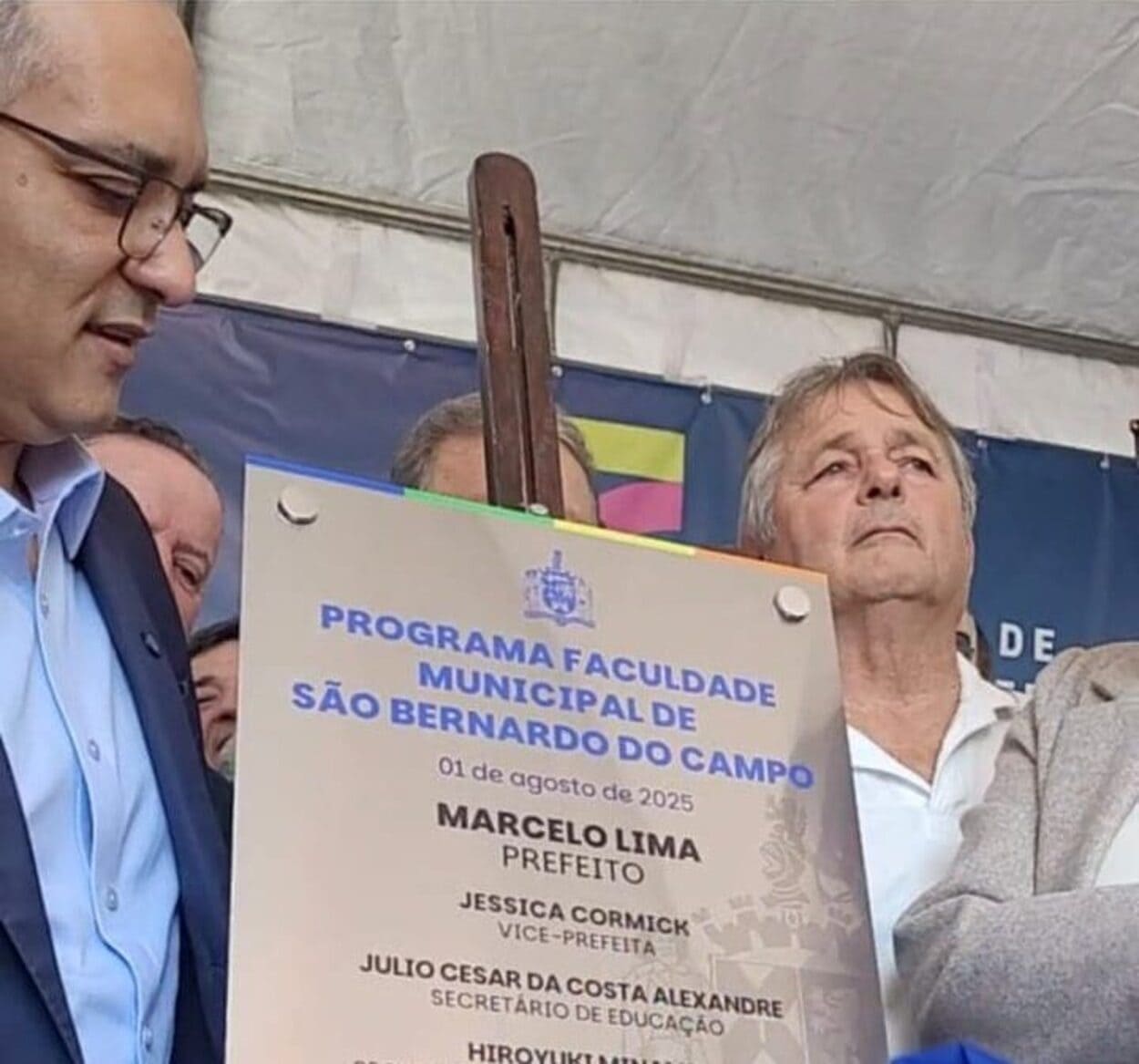 Marcelo Lima inaugura Faculdade Municipal de São Bernardo