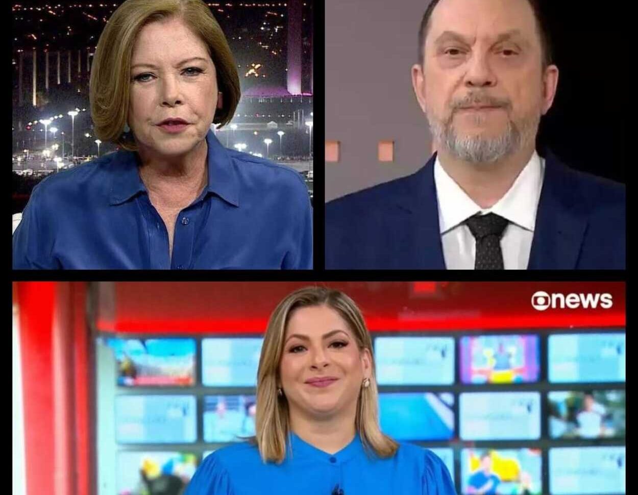 Demissões na GloboNews: Daniela Lima, Mauro Paulino e Eliane Cantanhêde deixam emissora.
