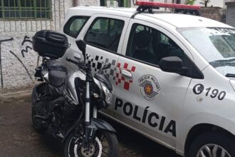 Menino de 13 anos é apreendido após furto de motocicleta em São Bernardo