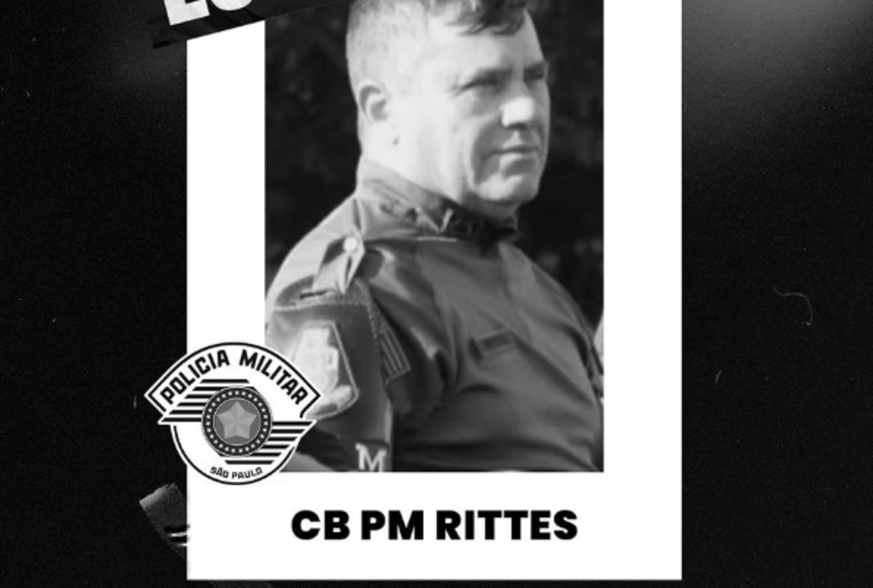 Policial da Força Tática Cabo Rittes morre após acidente na Anchieta e é homenageado em cortejo  