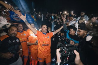 Com presença de Falcão e outros craques, abertura da Copa SBC registra 7.000 pessoas