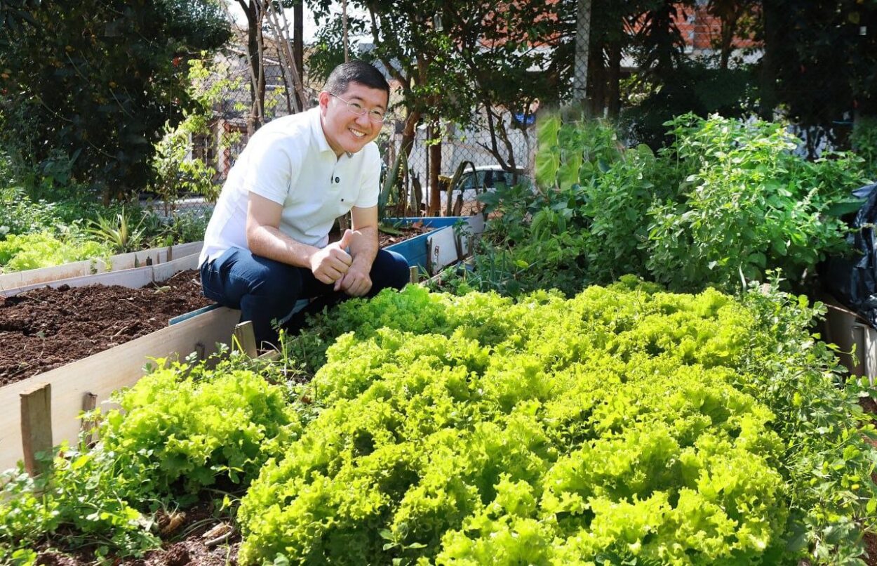 Taka reforça compromisso com hortas comunitárias em evento com agricultores
