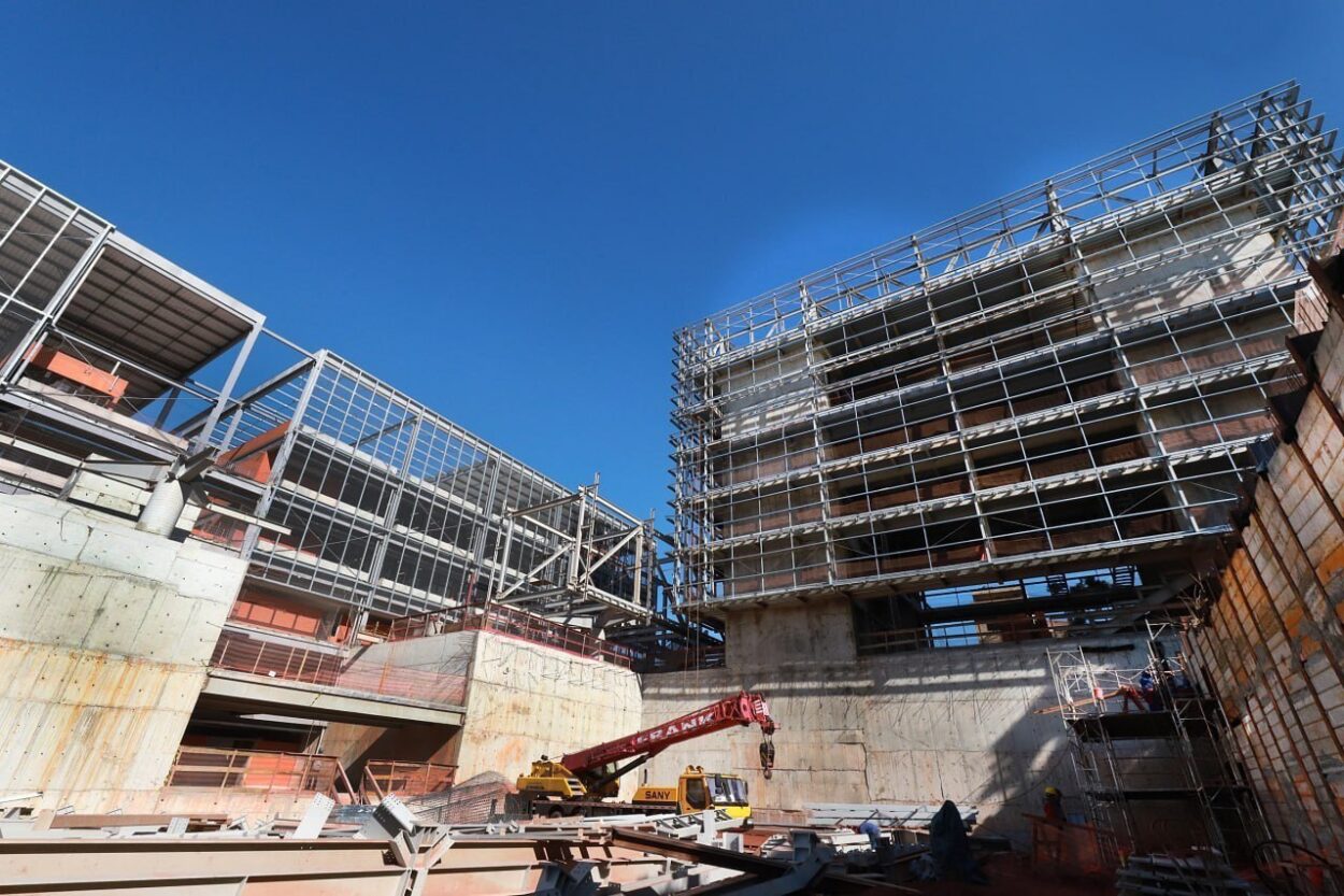 CEU Diadema está com 80% da obra edificada
