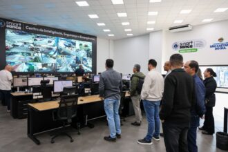 Smart Sanca recebe visita técnica da equipe de segurança do Aeroporto de Guarulhos