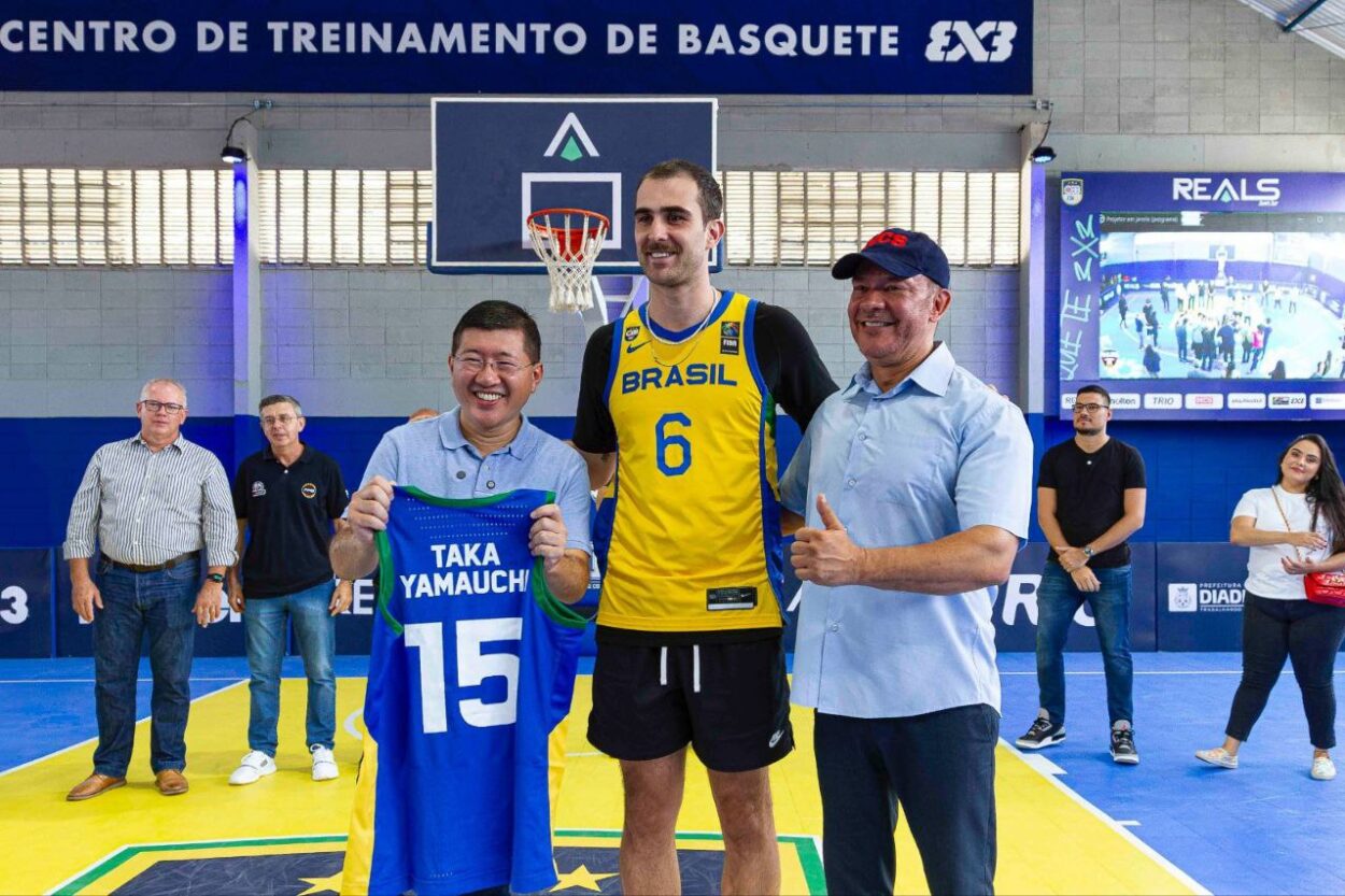 Basquete 3x3 representa o espírito da nossa gestão: abrir portas, dar oportunidades e mostrar que o jovem de Diadema pode sonhar alto