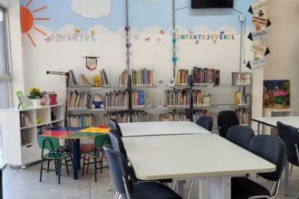 Biblioteca do CEU Das Artes passa por revitalização para receber a população em Diadema