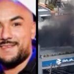 Rapaz fica ferido em incêndio em concessionária de motos em Santo André