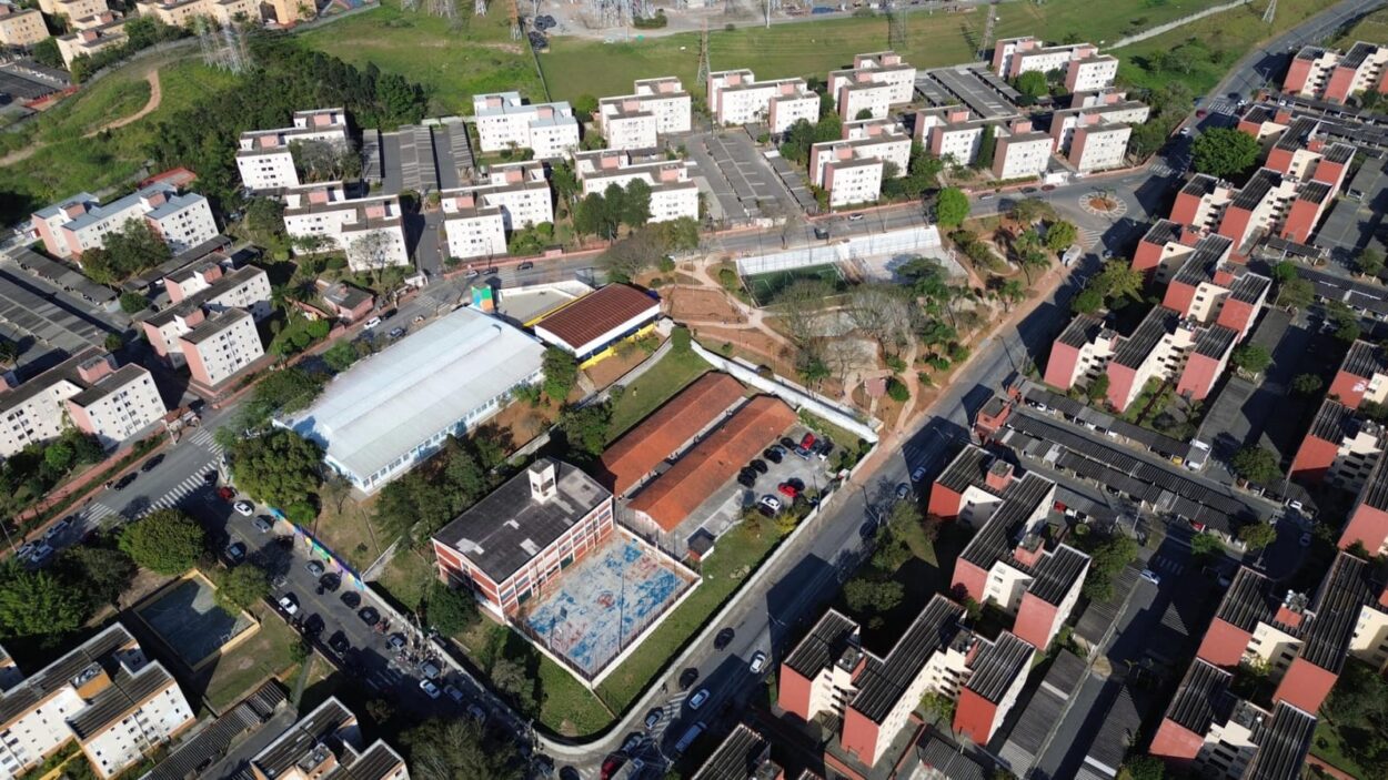 Santo André avança em obras de Escola Parque no Jardim Alvorada
