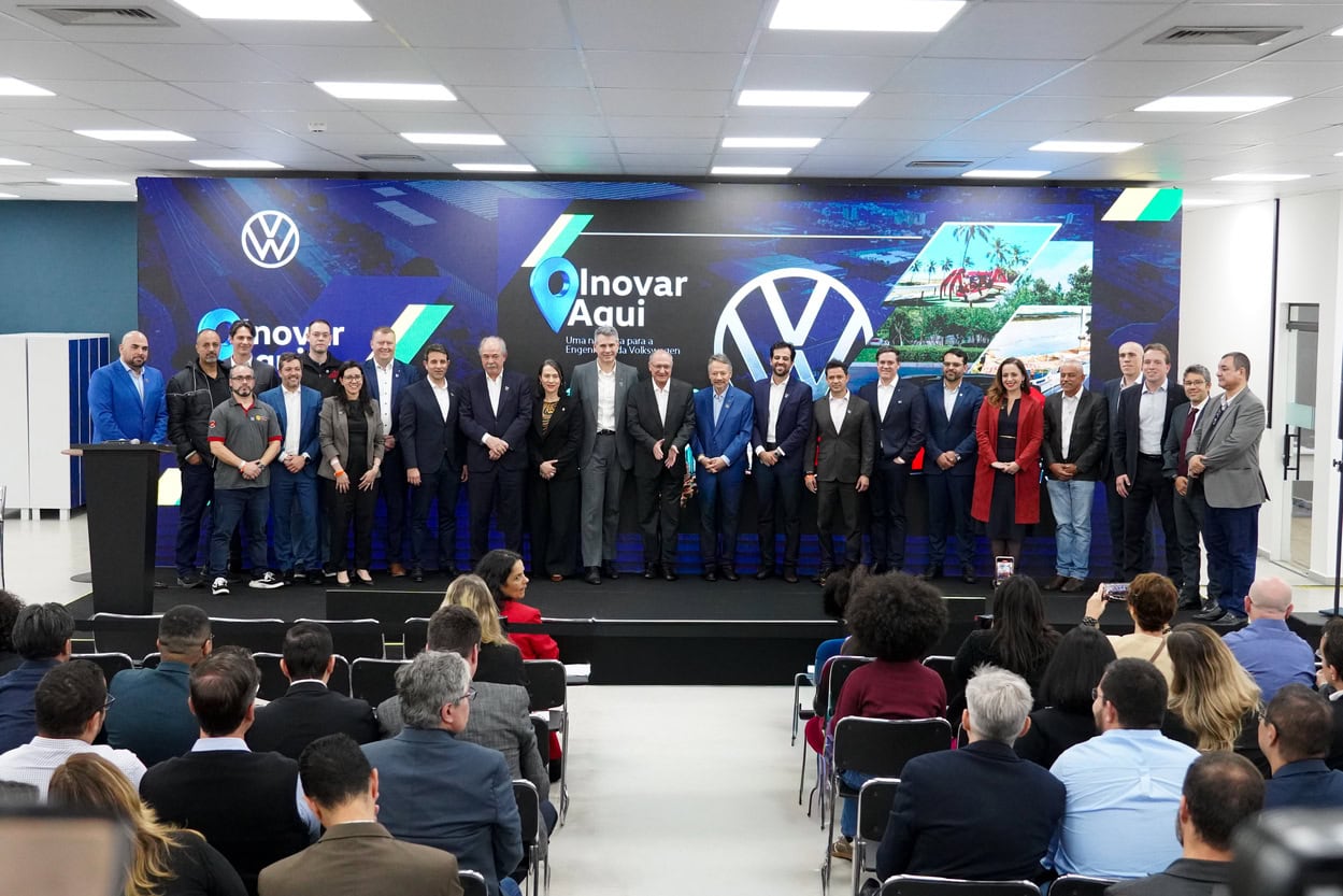 Em S.Bernardo, Volks anuncia versões eletrificadas para todos os carros sul-americanos após 2026