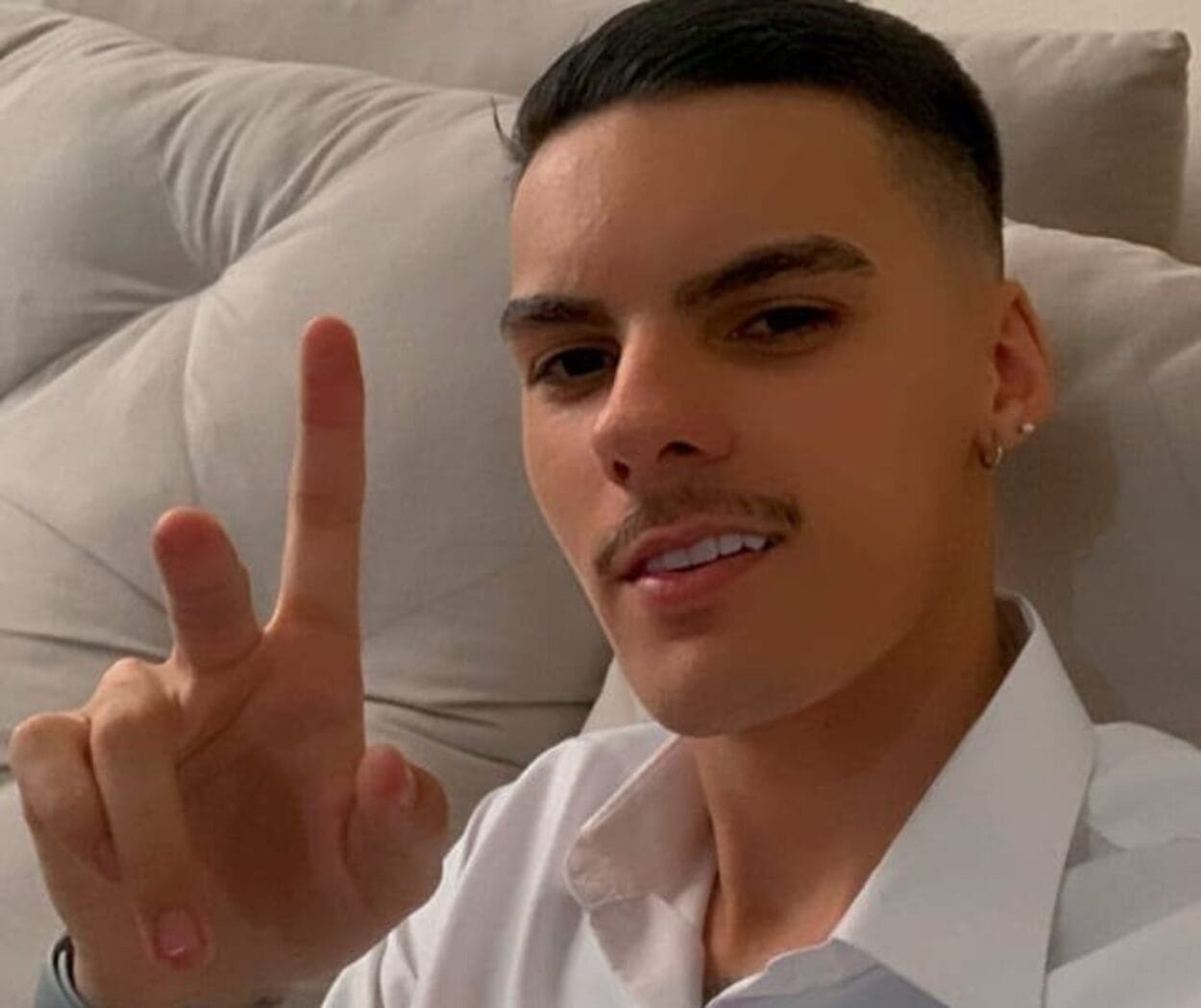 Jovem Nathan Terentin, morreu após um acidente de trânsito.
