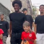 Talles Magno, jogador do Corinthians, anima Dia das Crianças no Taboão, em São Bernardo