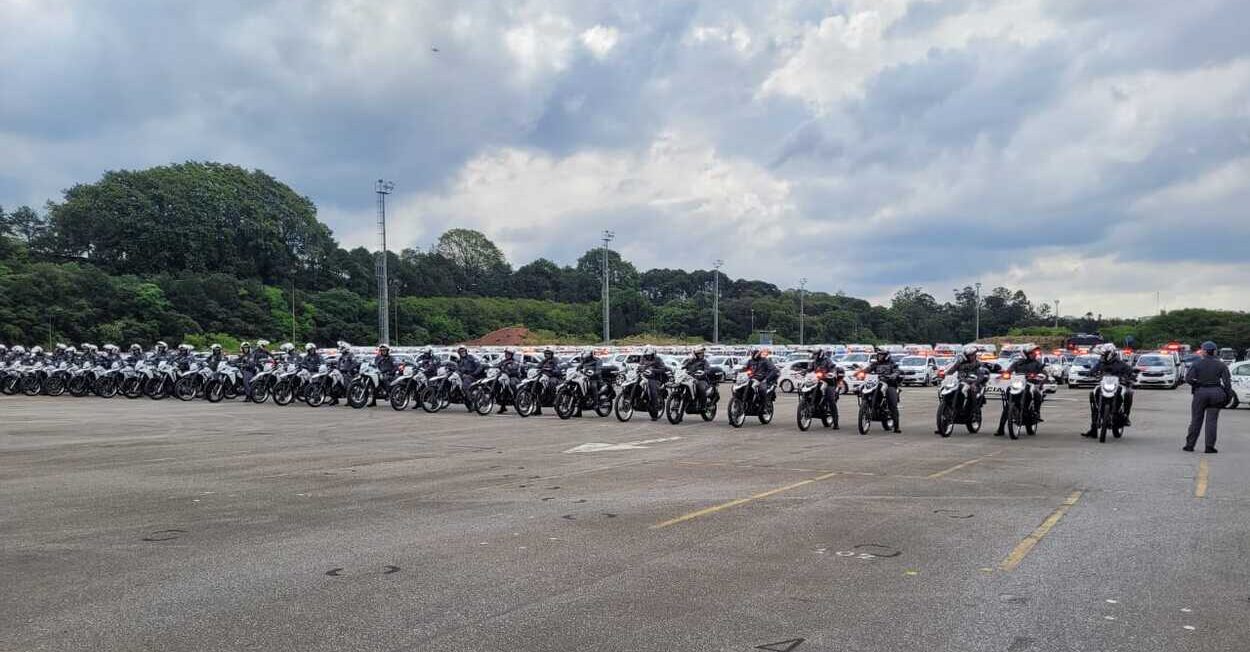 Megaoperação mobiliza 1,8 mil policiais, 600 viaturas e 18 drones contra a criminalidade no ABCD