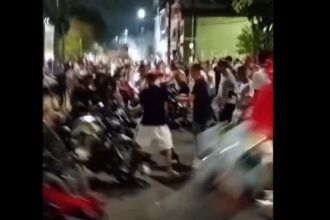 PM é recebida com hostilidade em abordagem de motociclista durante evento em São Bernardo