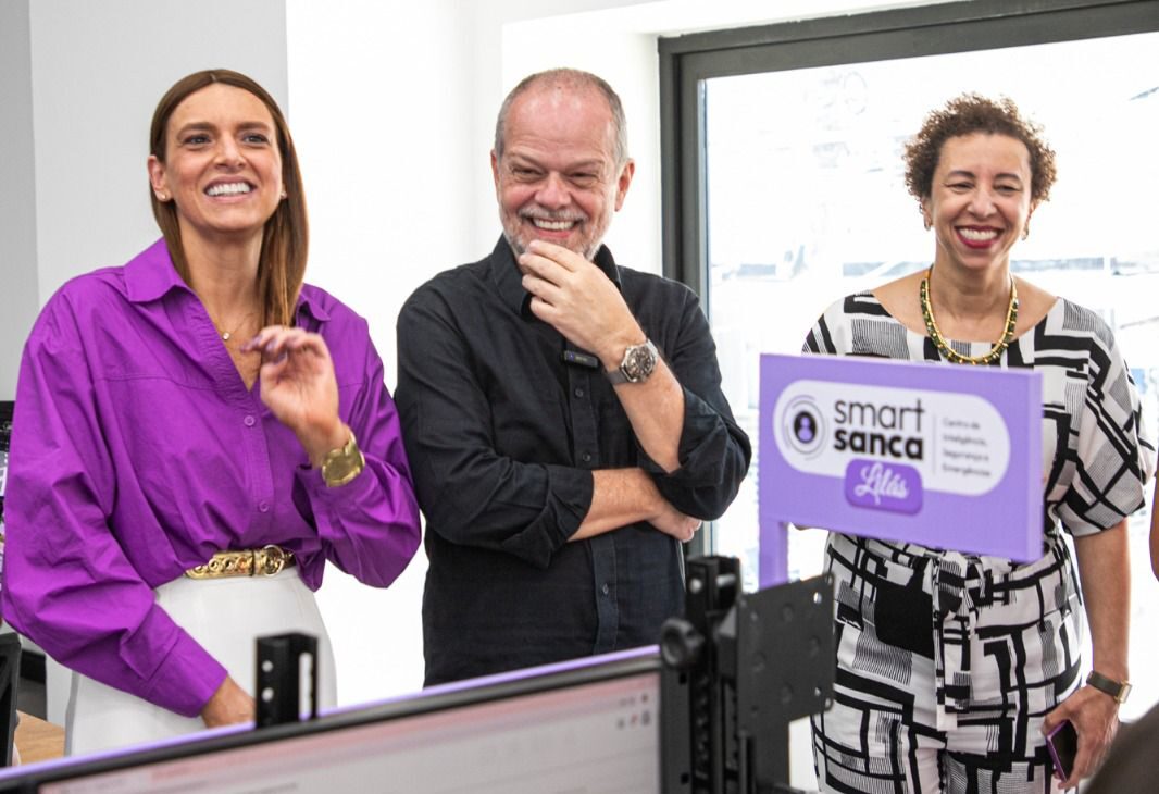 S.Caetano inaugura Smart Sanca Lilás, serviço 24h de atendimento a mulheres vítimas de violência