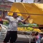 Em São Bernardo feirantes do bairro terra Nova II tiveram com as barracas.