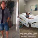 Leonardo recebe alta após internação por gastroenterite; artista relata “susto” com bom humor