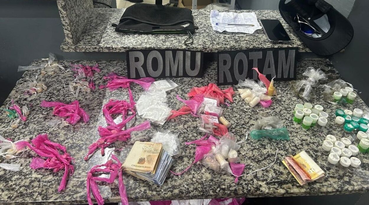 GCM apreende drogas e celular roubado durante ronda no Núcleo Piratininga