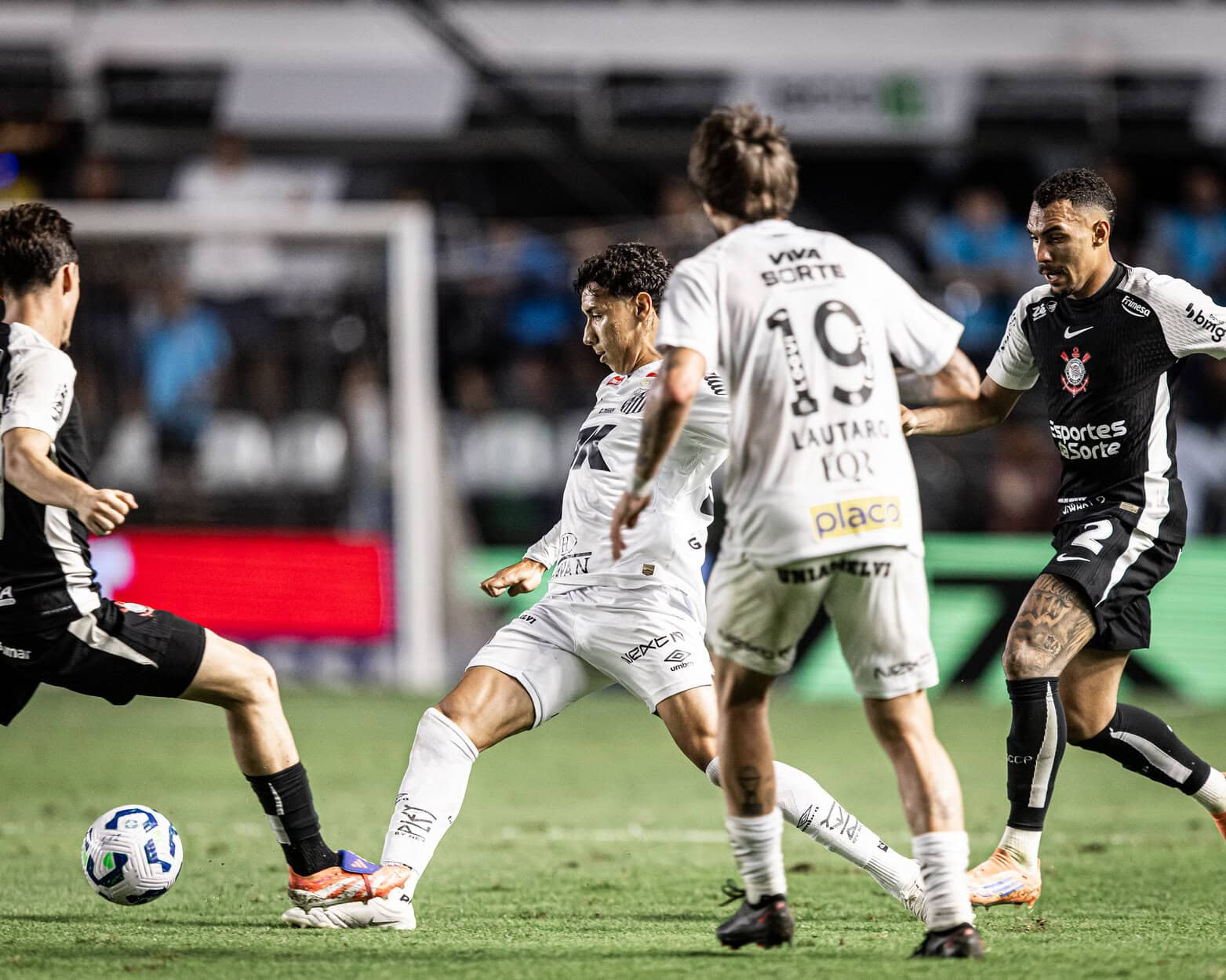Santos x Corinthians - Transmissão