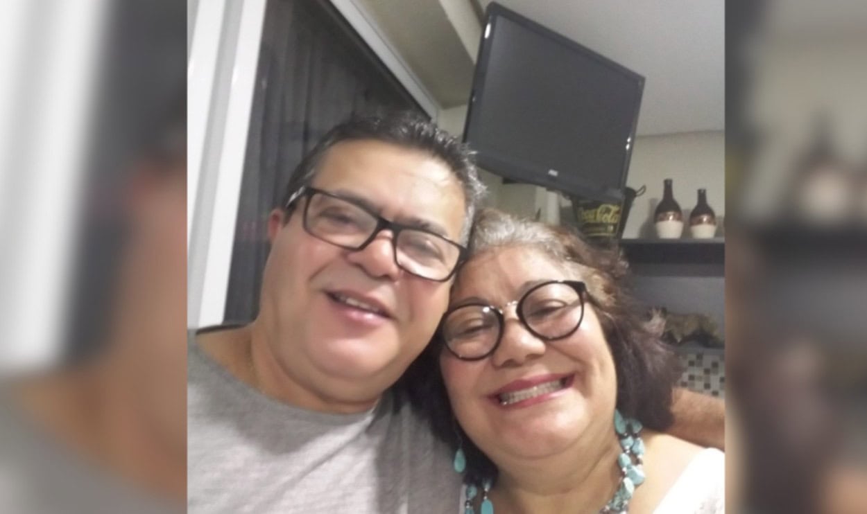 Marcos Ribeiro estava em um HB20 branco, junto a Maria Deusdete Ribeiro, de 67 anos