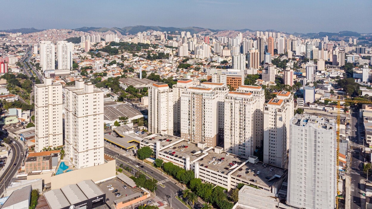 vista aérea de São Bernardo