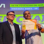 Guto Volpi recebe prêmio ‘Prefeito Inovador’ pela implantação de software de monitoramento de gases de efeito estufa
