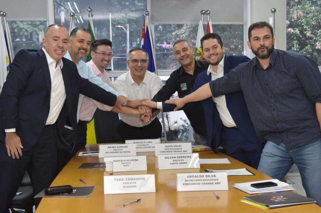 Guto Volpi assume presidência do Consórcio Intermunicipal Grande ABC por unanimidade
