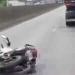 Motociclista morre atropelado por caminhão na Via Anchieta