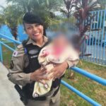 Bebê de dois meses é abandonada em bueiro após briga de casal em MG