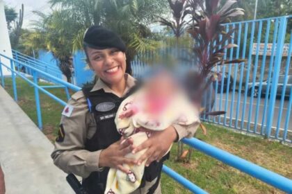 Bebê de dois meses é abandonada em bueiro após briga de casal em MG