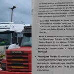É Fake: Prefeitura de São Bernardo desmente boato sobre rodízio de caminhões
