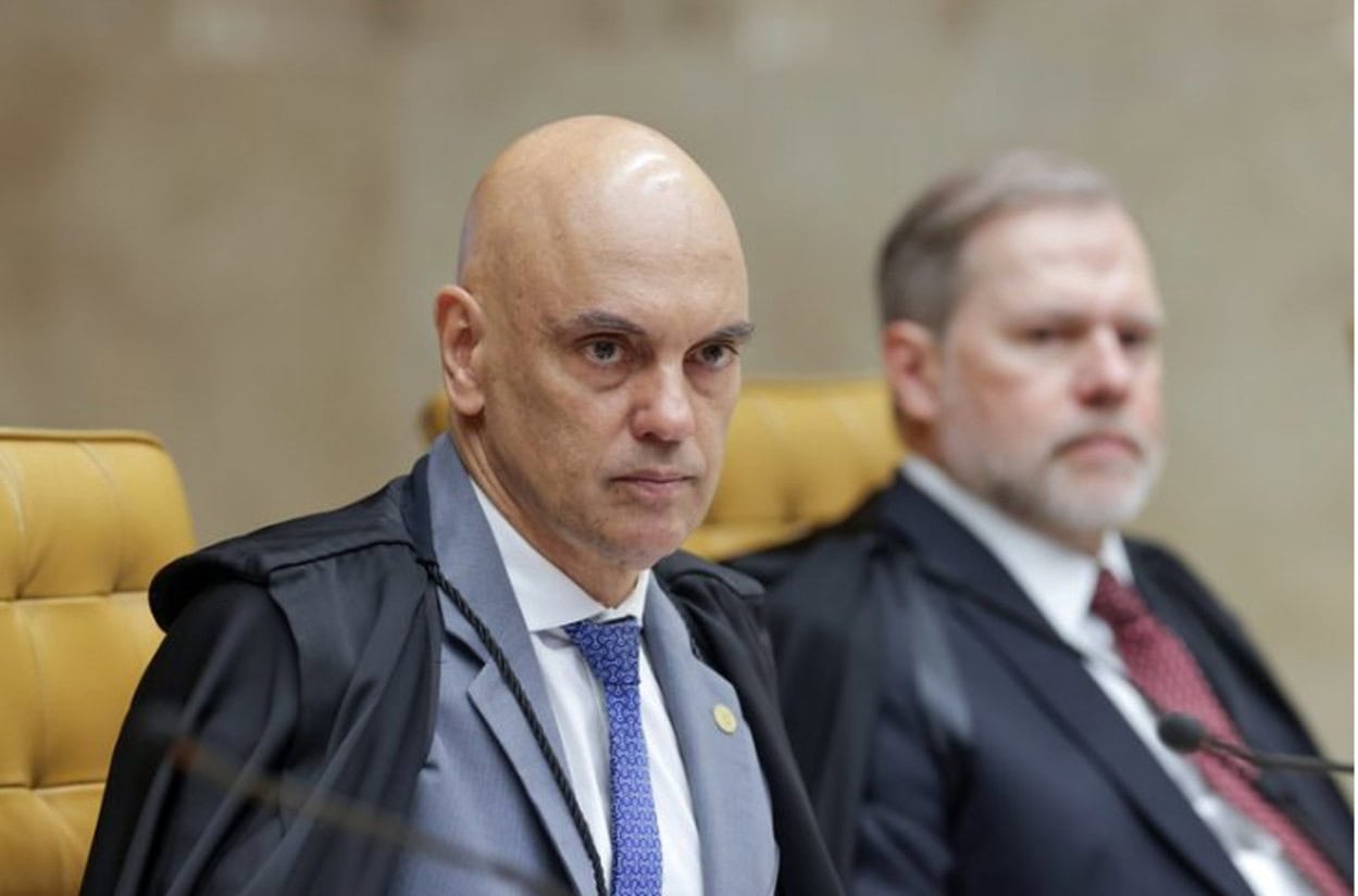 Operação da PF foi autorizada pelo ministro Alexandre de Moraes, relator do caso no STF, a pedido da Procuradoria-Geral da República (PGR). Foto: Divulgação/STF