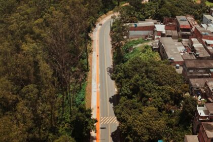 Com caminhada, São Bernardo inaugura obras da 2ª fase de requalificação da Estrada dos Alvarenga