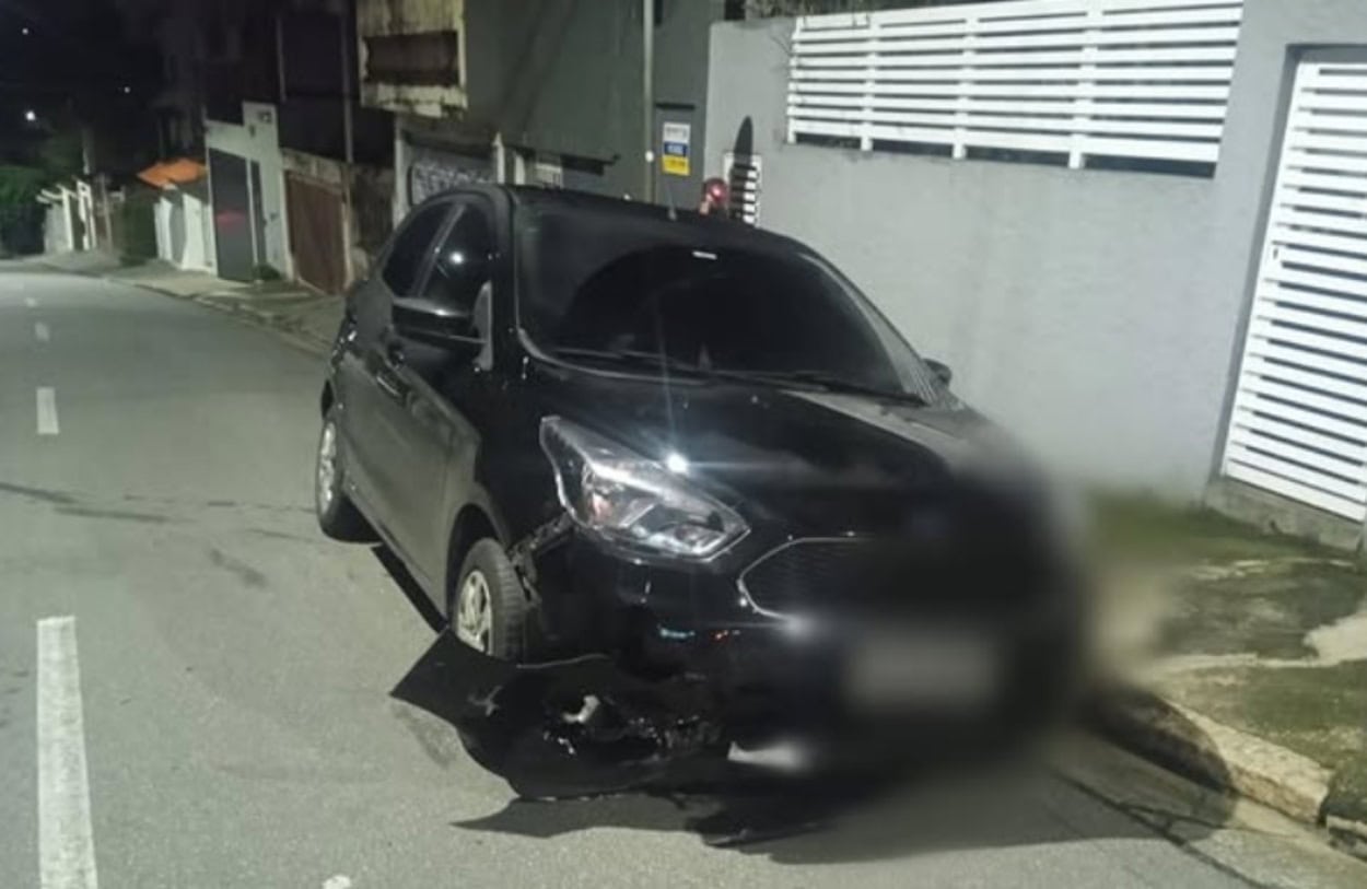 Motorista reage a assalto e atropela criminosos em São Bernardo