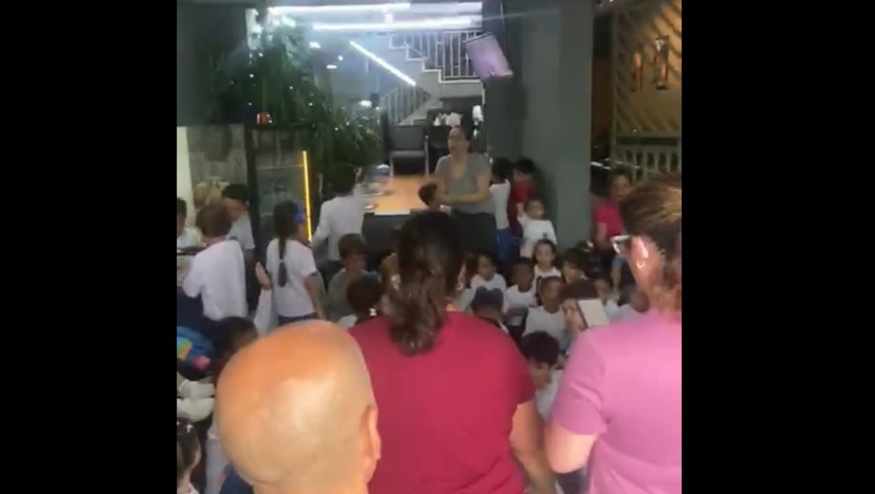 Barbeiro transforma seu estabelecimento em abrigo para 40 crianças após vazamento de gás em SBC