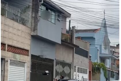 Cena Inusitada: morador do Silvina recebe compras da internet com cesta na janela
