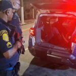 Homem é detido pela GCM após furtar persianas de UBS em São Bernardo. Foto: Reprodução/Vídeo-TV São Bernardo