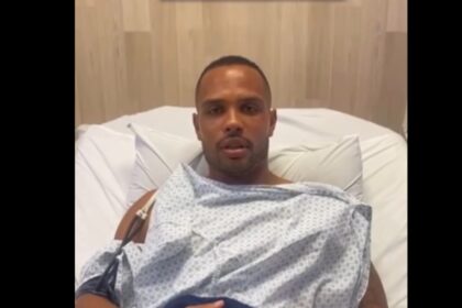 Jogador do Sampaio Corrêa grava vídeo para tranquilizar fãs após sofrer convulsão contra o Flamengo