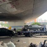Operação conjunta em Santo André interdita dois comércios ilegais de sucata
